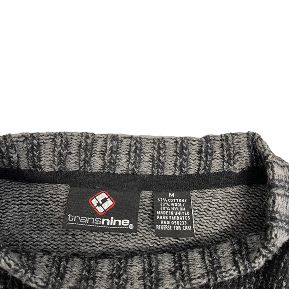 Transnine Men’s Sweater Size M - Picture 3 of 8